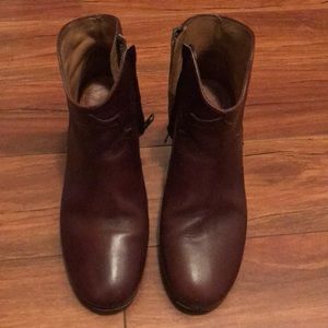 Isabel marant etoile bootie burgundy